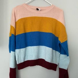Colorblock Sweater